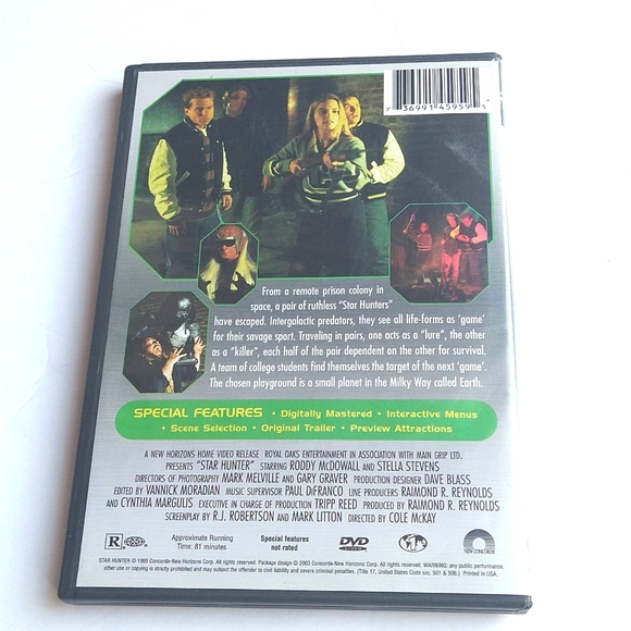 Star Hunter DVD Movie Sci-Fi Roddy McDowall Stella Stevens - Picture 2 of 5